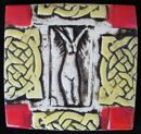 dancing woman tile