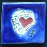 blue heart tile