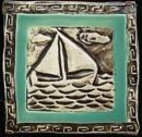 sailboat tile